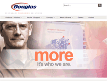 Tablet Screenshot of douglas-machine.com